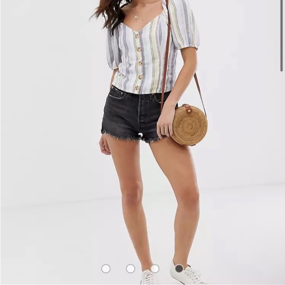 Abercrombie & Finch Linen blend top - Picture 2 of 8